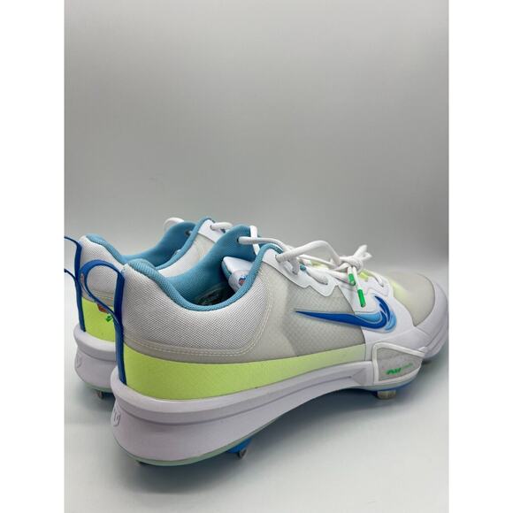 Nike Force Trout 9 Pro Metal Baseball Cleats Fresh Pack FQ7941-100 Men Size 13 - Picture 7 of 12